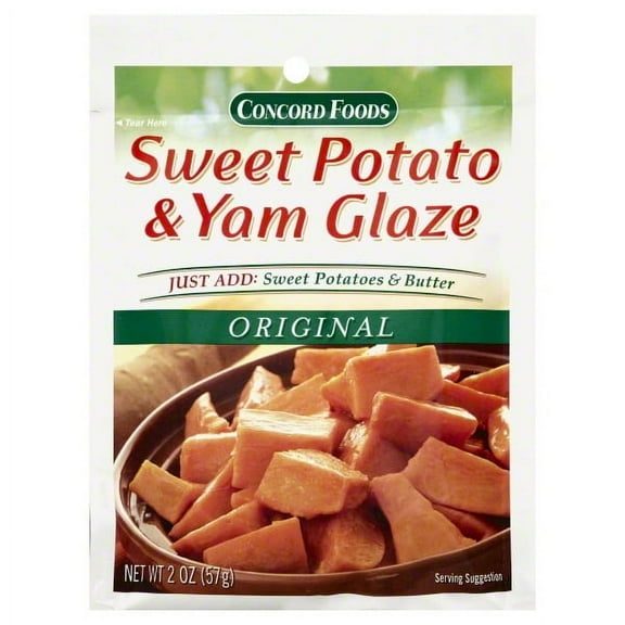 Concord Foods Sweet Potato & Yam Glaze Original, 2.0 OZ
