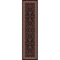 thumbnail image 1 of Concord Global 2023T 10 ft. 11 in. x 15 ft. Persian Classics Kashan - Black, 1 of 9