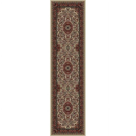 Concord Global 2032T 10 ft. 11 in. x 15 ft. Persian Classics Isfahan - Ivory