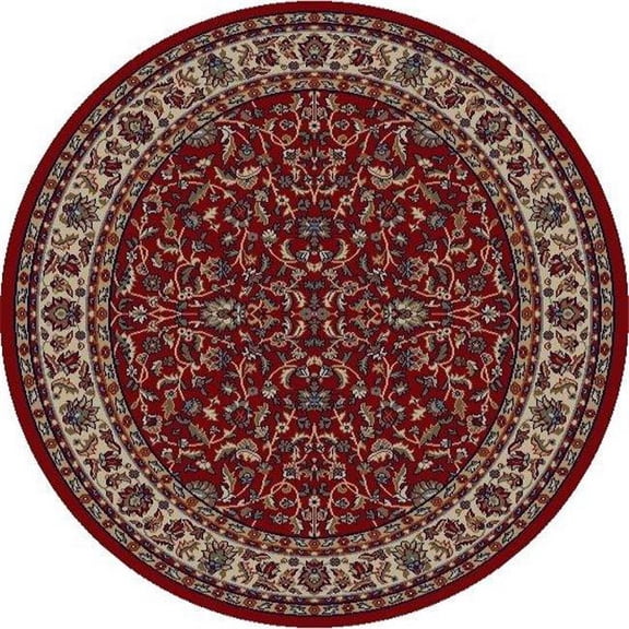 Concord Global 40608 9 ft. 3 in. x 12 ft. 6 in. Jewel Kashan - Red