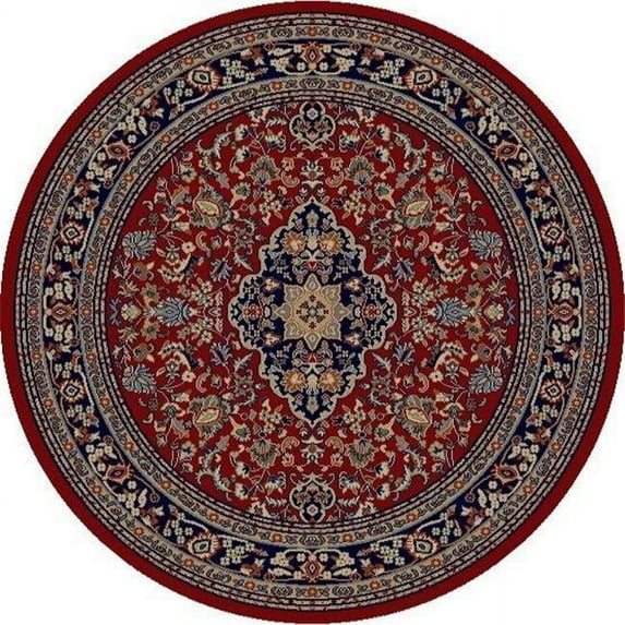 Concord Global 41008 9 ft. 3 in. x 12 ft. 6 in. Jewel Heriz - Red