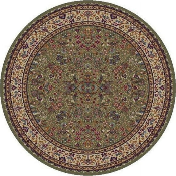 Concord Global 41156 6 ft. 7 in. x 9 ft. 3 in. Jewel Sarouk - Green