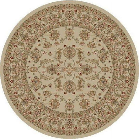 Concord Global 44424 3 ft. 11 in. x 5 ft. 7 in. Jewel Antep - Ivory