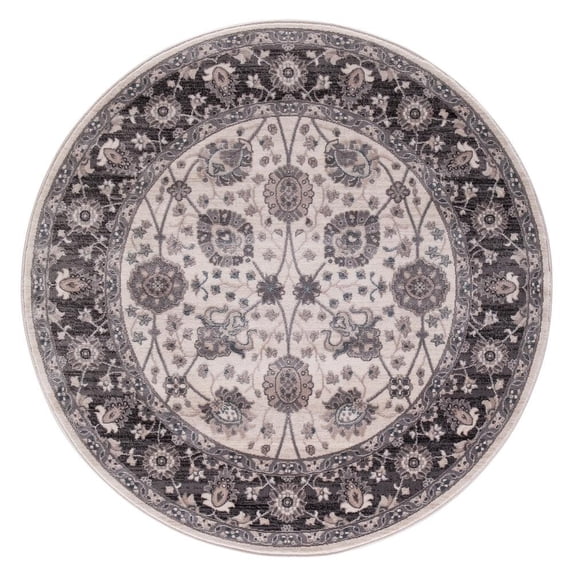 Concord Global 45319 7 ft. 10 in. Lara Vase - Ivory- - Round, Grey