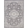 thumbnail image 1 of Concord Global 45566 6 ft. 7 in. x 9 ft. 3 in. Lara Center Medallion - Grey, 1 of 5