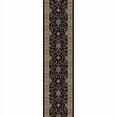 thumbnail image 1 of Concord Global 49034 3 ft. 11 in. x 5 ft. 7 in. Jewel Voysey - Black, 1 of 3
