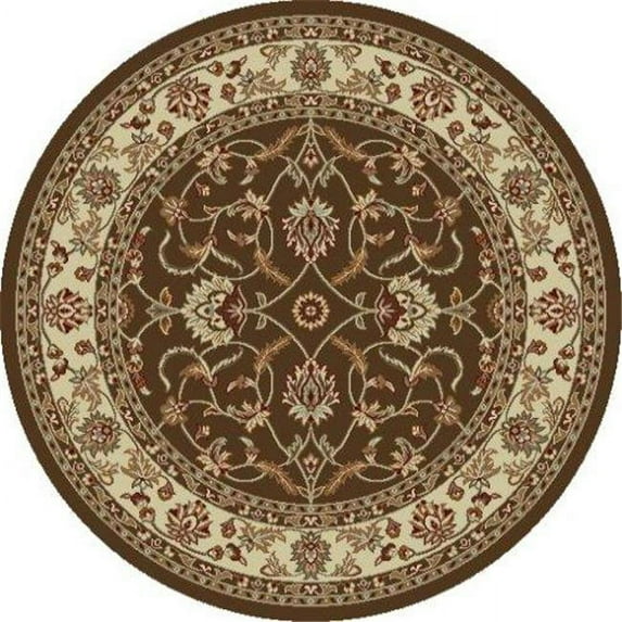 Concord Global 5 ft. 3 in. Chester Sultan - Round, Brown