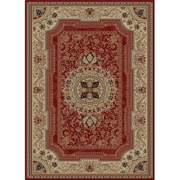 Concord Global 65202 2 ft. 2 in. x 7 ft. 3 in. Ankara Chateau - Red