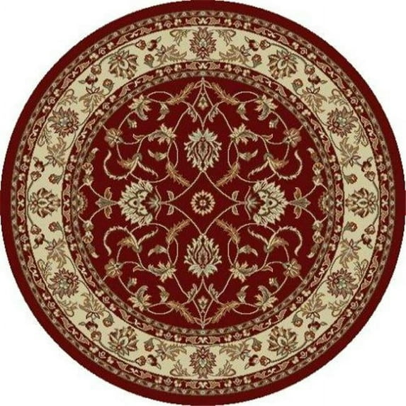 Concord Global 7 ft. 10 in. Chester Sultan - Round, Red