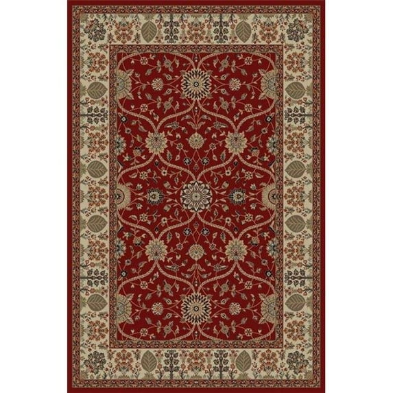 Concord Global 49007 7 ft. 10 in. x 9 ft. 10 in. Jewel Voysey - Red