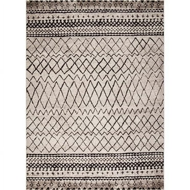 Concord Global 74427 7 ft. 10 in. x 10 ft. 6 in. Diamond Vintage - Ivory