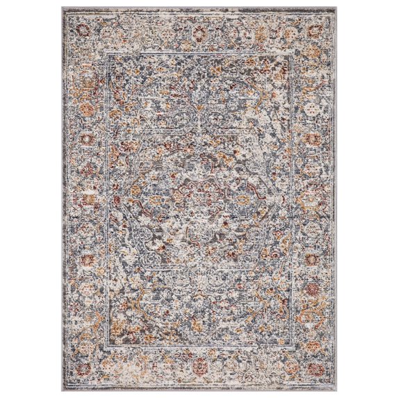 Concord Global Barcelona Collection Valencia Area Rug 3'3"x4'7" - Multi/Grey