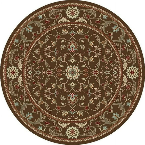 Concord Global Chester Flora - Brown - 7 ft. 10 in.