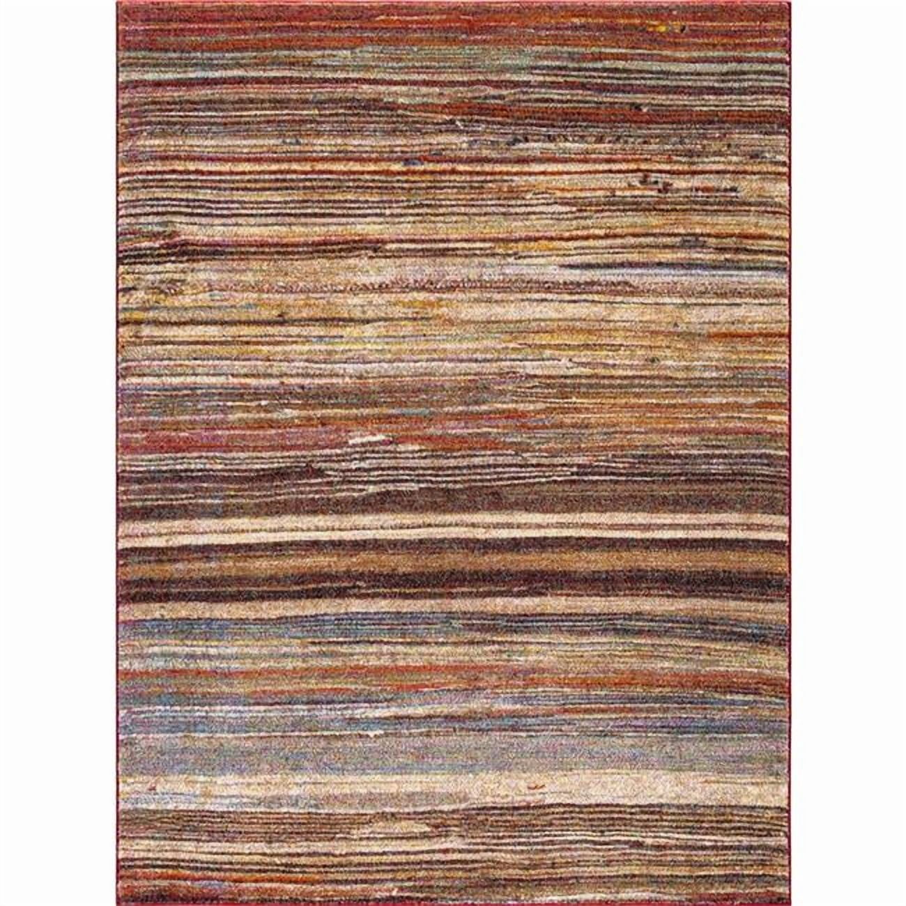 Solstice Diamond Line Concord Global 74333 2 ft. 7 in. x 5 ft. Diamond Solstice - Multi Color ...