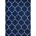 thumbnail image 1 of Concord Global Jefferson Collection Morocco Trellis Area Rug Navy/Ivory 5'3"x7'3" 5' x 8' Dining Room, 1 of 5