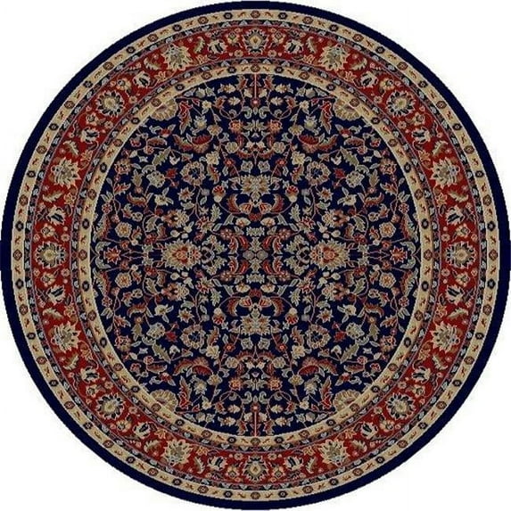 Concord Global 40648 9 ft. 3 in. x 12 ft. 6 in. Jewel Kashan - Navy