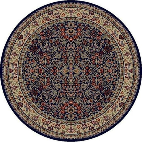 Concord Global 41148 9 ft. 3 in. x 12 ft. 6 in. Jewel Sarouk - Navy