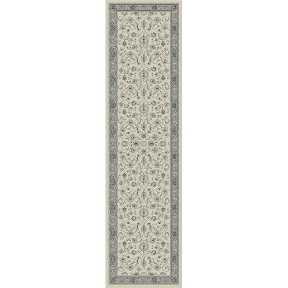 Concord Global 28212 2 ft. x 7 ft. 3 in. Kashan Mahal - Beige