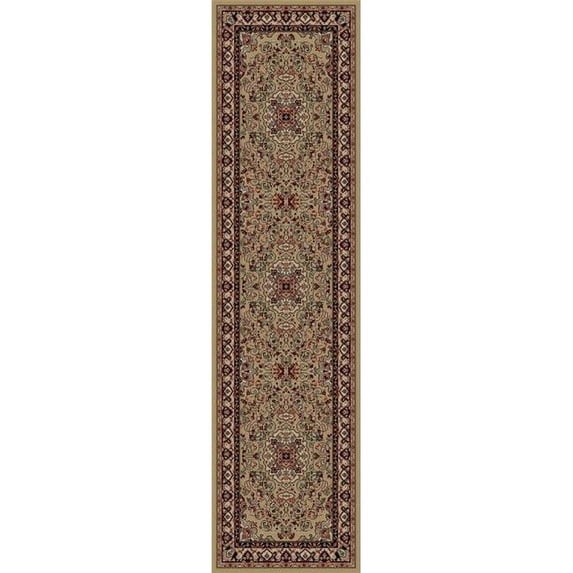 Concord Global Persian Classics Isfahan - Gold - 2 ft. x 7 ft. 7 in.