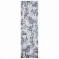 thumbnail image 1 of Concord Global Trading 80262 2 x 7 ft. Brighton Pacific Abstract Runner Rug, Gray, 1 of 5