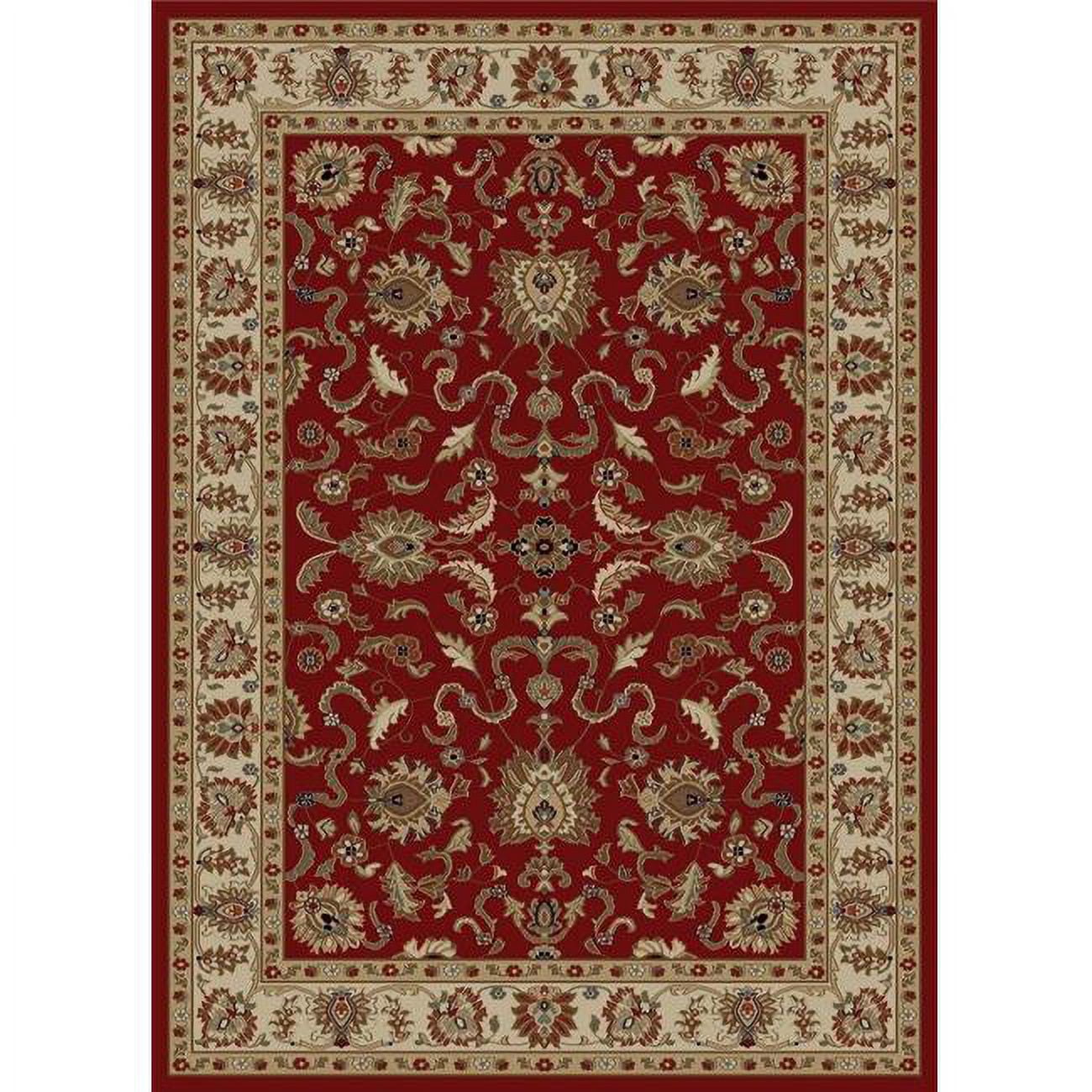 Concord Global Trading Ankara Agra Area Rug Red 5-ft 3-in 7-ft 3-in ...