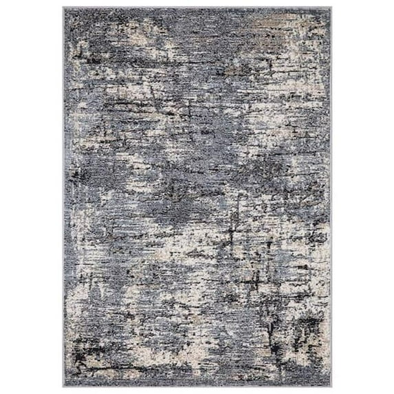 Concord Global Trading Concord Barcelona Collection Arcus Area Rug 3'3"x4'7" - Blue/Ivory