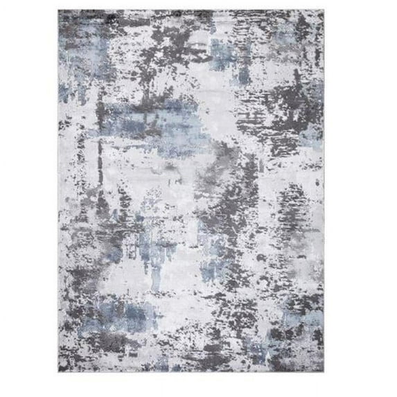 Concord Global Trading Concord Global Brighton Collection Pacific Gray Area Rug 7'10''x10'6" 8' x 10' Living Room