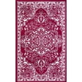 thumbnail image 1 of Concord Global Trading Concord Global Jefferson Collection Vintage Area Rug Red/Ivory 2'7"x4'1" 3' x 5' Kitchen, 1 of 4