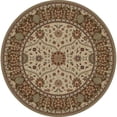 thumbnail image 1 of Concord Global Trading Concord Global Kashan Tabriz Area Rug Ivory/Grey 5'3" x 7'3" 5' x 8', 1 of 5