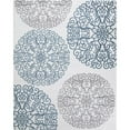 thumbnail image 1 of Concord Global Trading Concord Global Madison Scrolls Area Rug Ivory 5'3"x 7'3" 5' x 8', 1 of 5