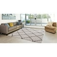 thumbnail image 1 of Concord Global Trading Concord Global Ocean Shag Lattice Area Rug Beige/Light Brown 6'7" x 9'3" Stain Resistant 7' x 9' Dining Room Transitional,Shag, 1 of 5