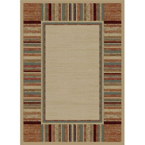 Concord Global Trading Concord Global Soho Arizona Area Rug Ivory/Multi 7'10" x 10' 8' x 10'