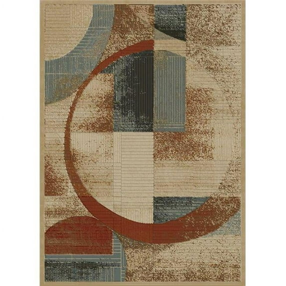 Concord Global Trading Concord Global Soho Graphic Area Rug 6'7" x 9'6" 7' x 9'