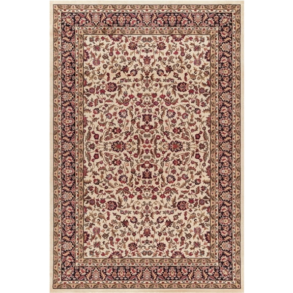 Concord Global Trading Jewel Collection Kashan Area Rug