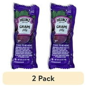 (2 pack) Concord Grape Jelly Single Serve Packets | .5 Oz Pouch | Pack of 50