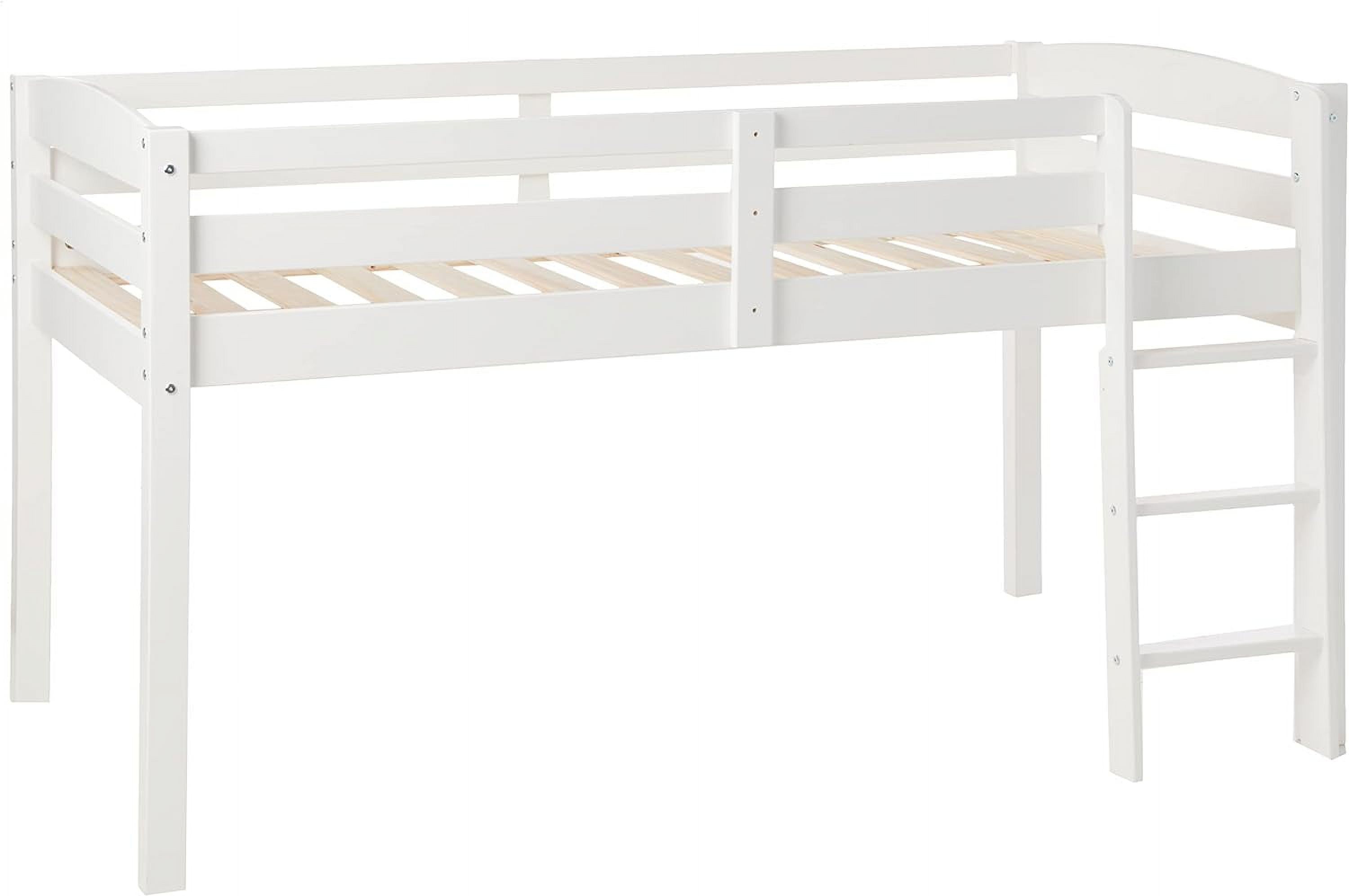 Concord Junior Loft Bed, , White