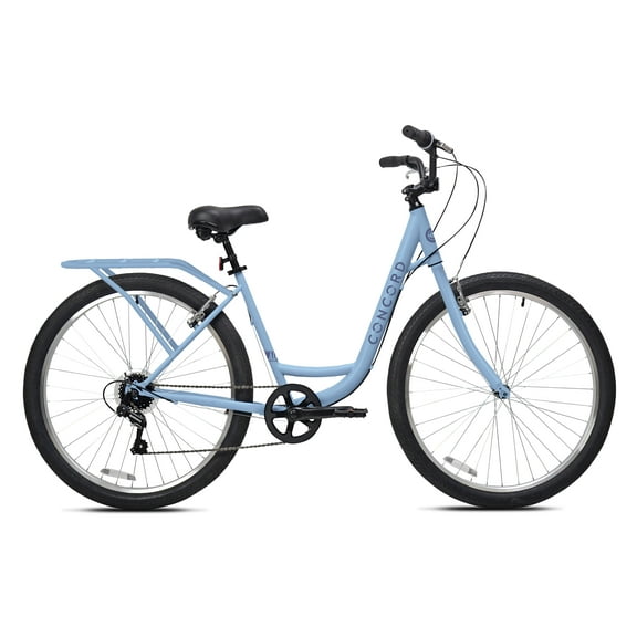 Concord 27.5" Laguna Comfort Bike, 27.5" Wheels, Fits Teen & Adult Riders 5'4"-6'2", Unisex, Blue, Online Only