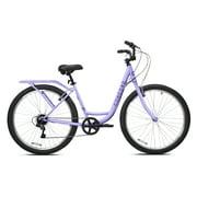 Concord 27.5 Laguna Comfort Bike, 27.5 Wheels, Fits Teen & Adult Riders 54-62, Unisex, Purple, Online Only