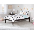 thumbnail image 1 of Concord Platform Bed with Open Foot Board, Multiple Colors, Multiple Sizes, 1 of 7