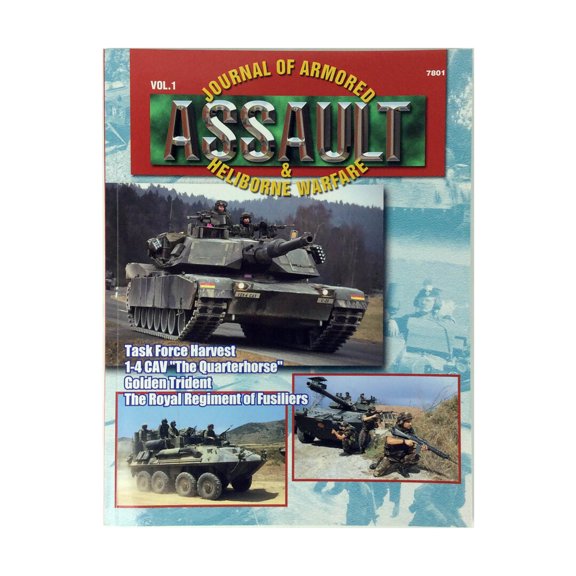 Concord Publications Vol. 1, "Task Force Harvest, 1-4 Cav 'The Quarterhorse', Golden Trident Royal Regiment of Fusiliers" New