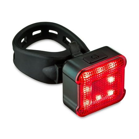Concord Bikes, Rechargeable Rear Bicycle Taillight, USB Charger Included