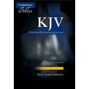 Concord Reference Bible-KJV, Hardcover