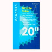 Concord Replacement Bicycle Inner Tube, 20"