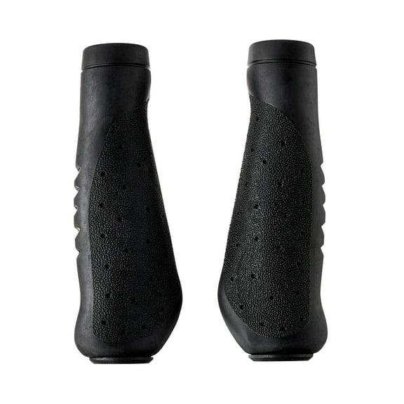 Concord Replacement Premium Ergonomic Rubber Bicycle Grips, Black
