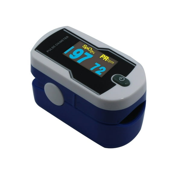 Concord Saphire Deluxe Fingertip Pulse Oximeter with 6-Way OLED Display, Carring Case, Lanyard and Protective Cover