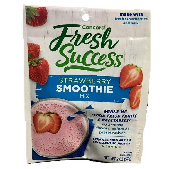 Concord Strawberry Smoothie Mix (Pack of 6)
