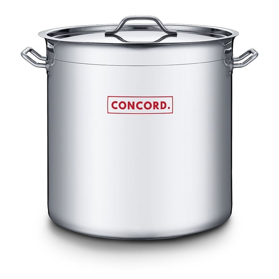 Concord T-Series Professional Grade Stainless Steel Stock Pot (60 QT)
