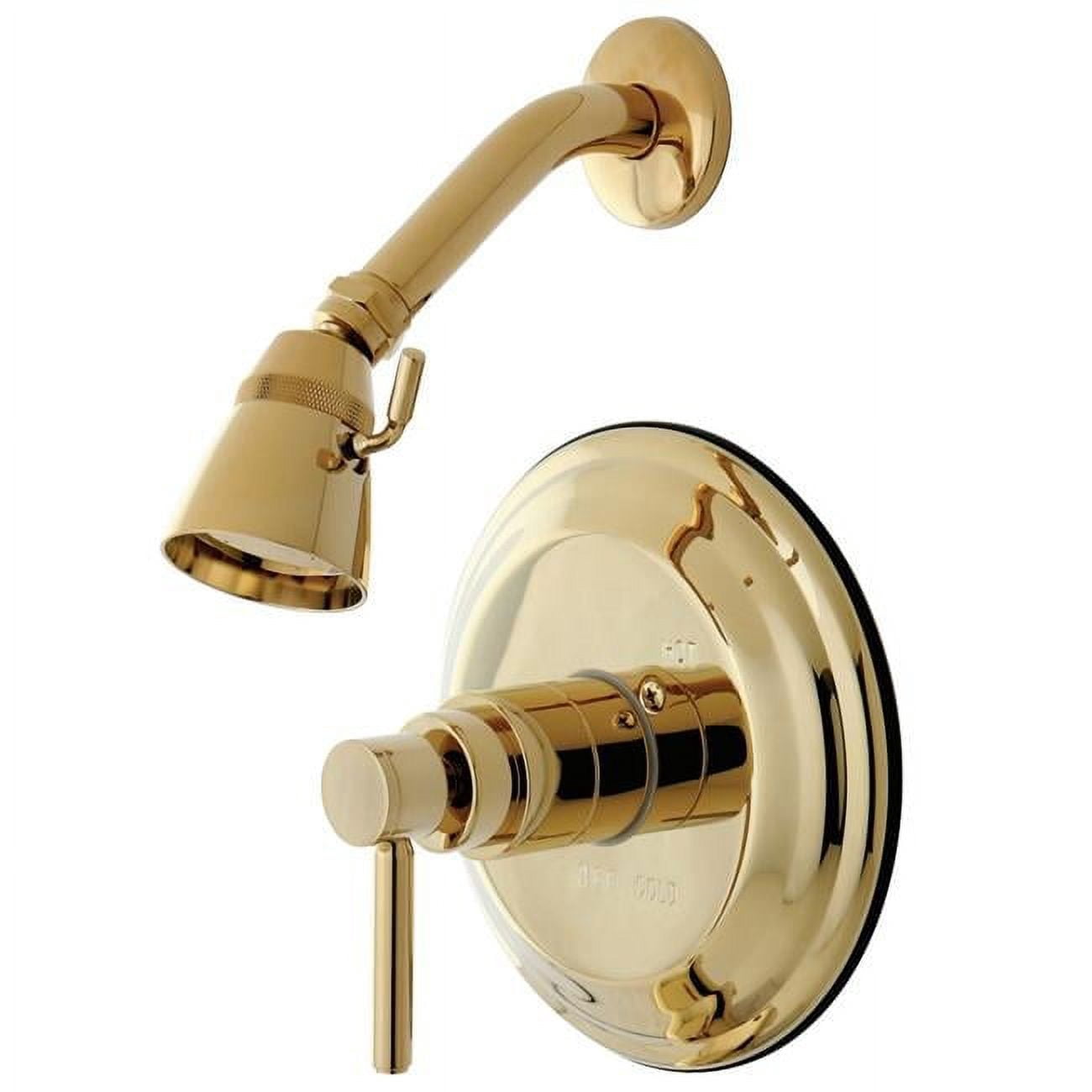 Concord Tub & Shower Lever Handle, Polished Brass - Walmart.com