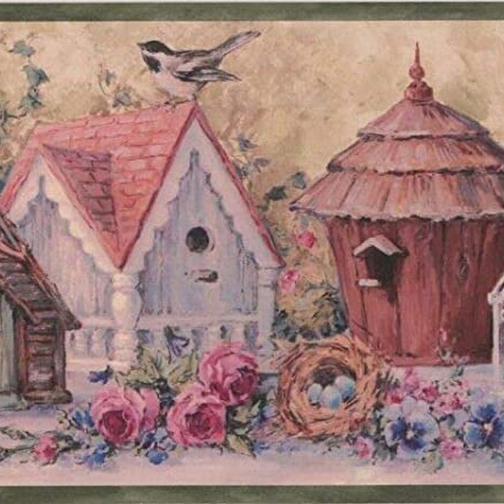 Concord Wallcoverings Classic CountryStyle Wallpaper Border Featuring