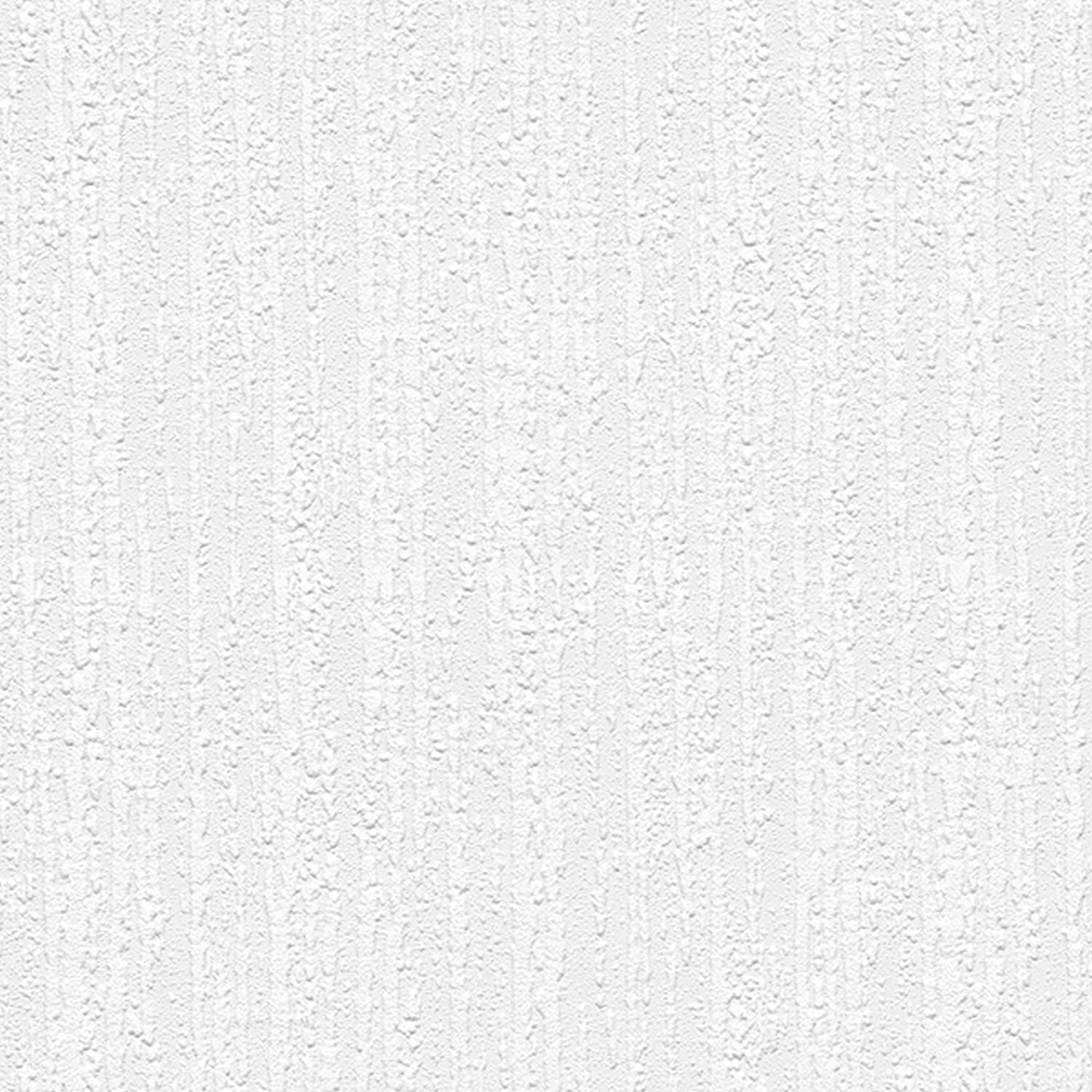 Elizabeth White Textured Vinyl Paintable Wallpaper Roll